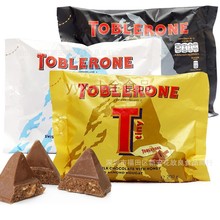 批發 瑞士進口TOBLERONE 迷你朱古力瑞士三角牛奶巧克力200g