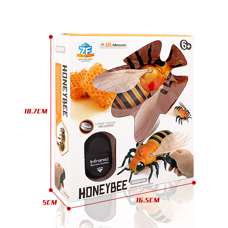 Simulación transfronteriza de infrarrojos eléctrico de control remoto de simulación de juguete de inducción ratón araña Cobra parodia truco de juguete