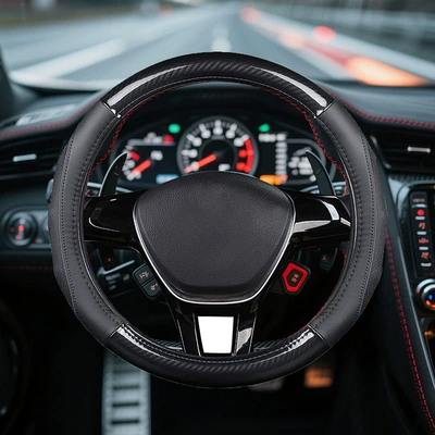 Seasons, Sporty, Fashionable, Anti-Slip Protective — Steering wheel cover
