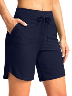N 48273 Women's High Waist Running Shorts �\�Ӷ�ѝ ���l