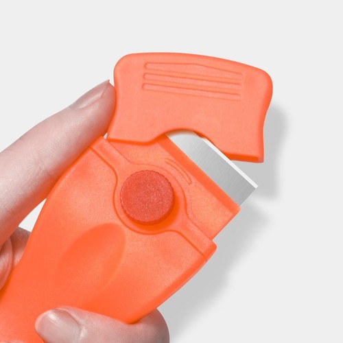 Stainless steel scraper adhesive self-adhesive wall removal cleaning scraper with cover metal blade cleaning scraper