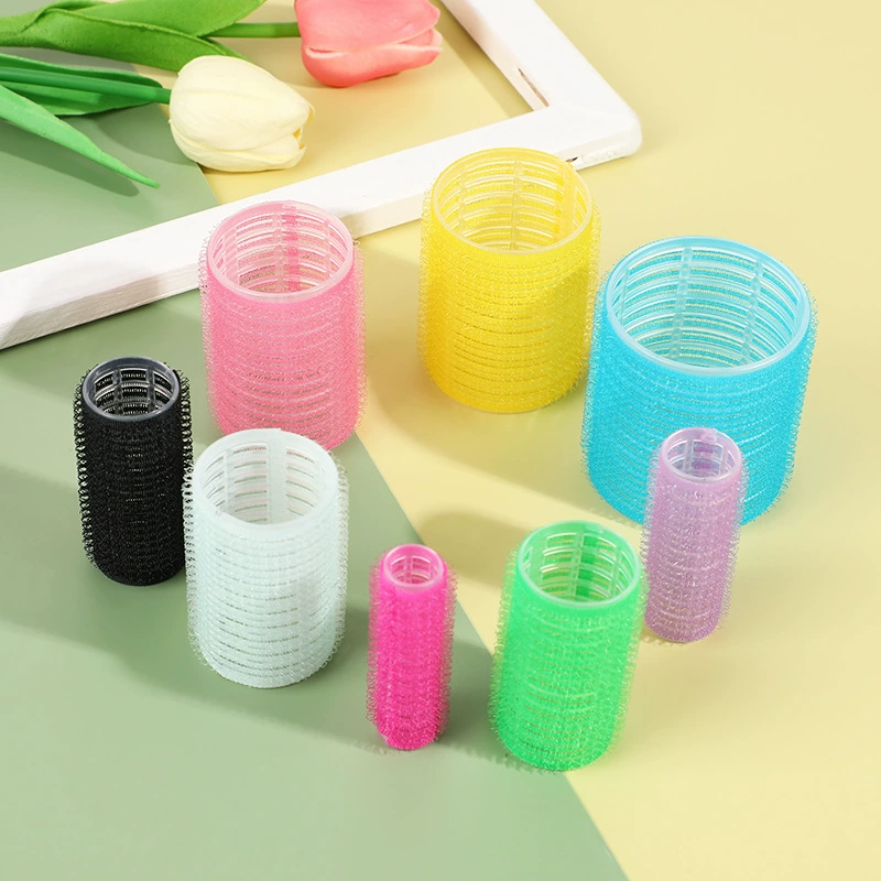 Curly self-adhesive bangs with velcro, adds volume