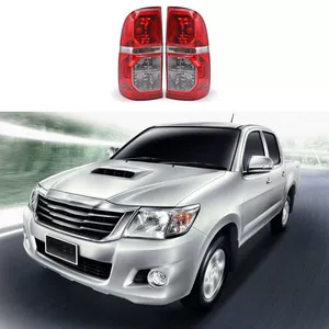 1 piece Color: As shown in the picture Material: ABS+PC Car combination tail light (right) suitable for Toyota