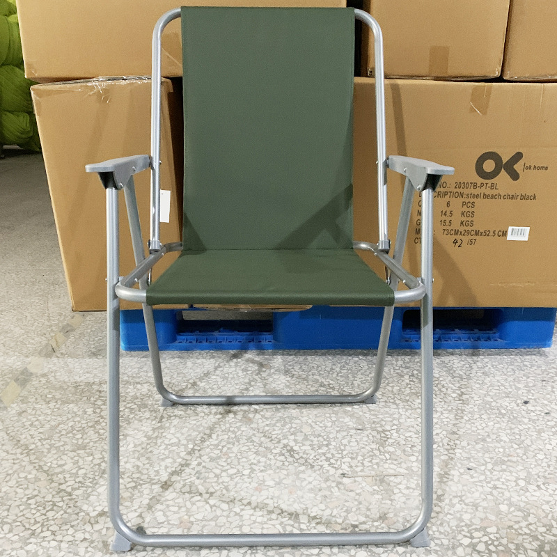 Silla plegable práctica, silla de playa para exteriores, silla de picnic, silla de muelles de tela Oxford, silla de dibujo para estudiantes de arte, venta al por mayor