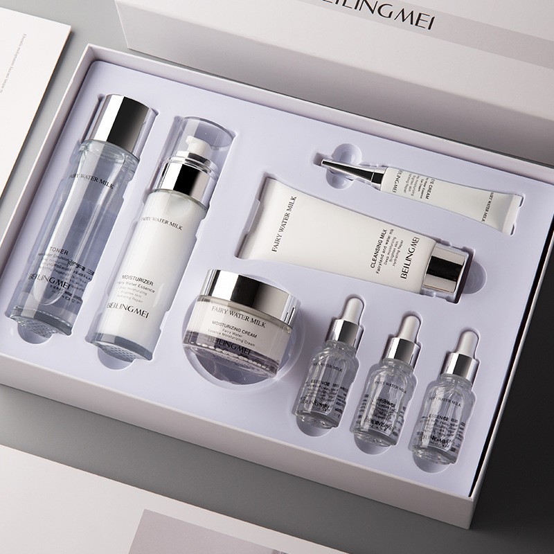 Bei Lingmei Time Water Lotion Juego para el cuidado de la piel rejuvenecedor Hidratante e hidratante Cuidado facial Juego de ocho piezas image 7