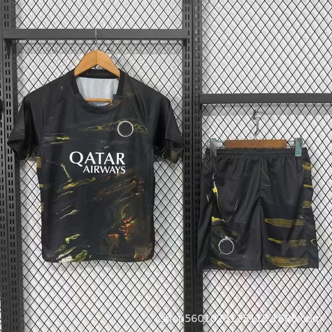 2627 nueva ropa infantil LWP París Real Madrid Juve Manchester United Chelsea camiseta ropa de fútbol ropa infantil