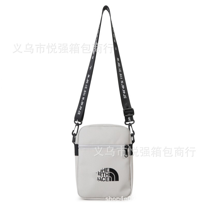 Crossbody bag, small square bag, sports phone bag, coin and card holder, unisex, cross-border wholesale, trendy brand North Face