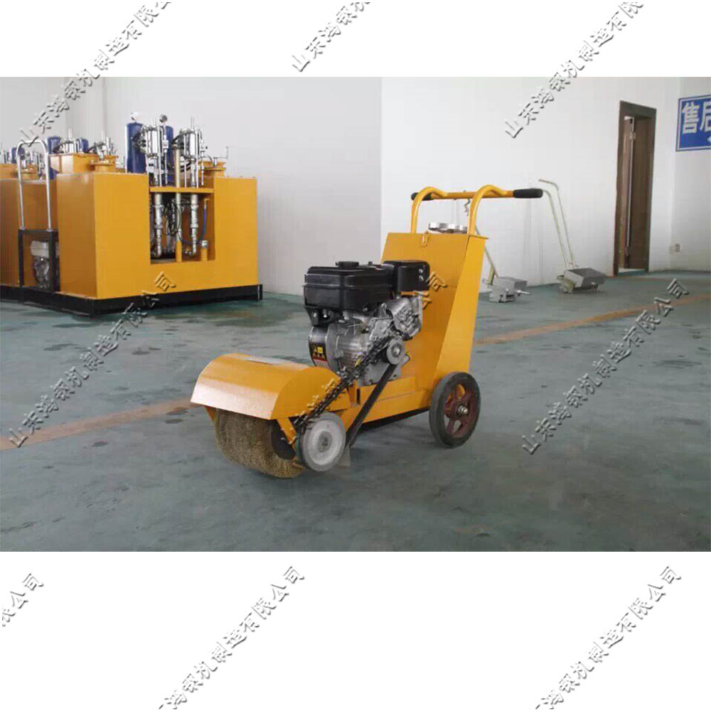 市政路面灰浆清理机 小型道路标线清除机 手推式高速公路清扫机