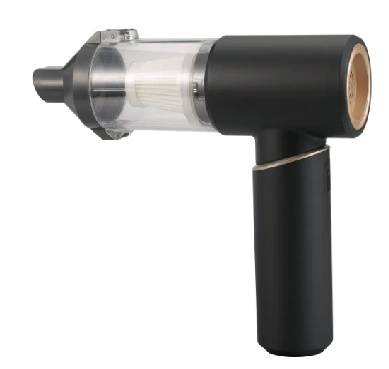 Cross-Border Car Small High-Power Car Vacuum Cleaner Wireless Handheld Suction and Blowing All-In-One Home Car Vacuum Blower (Tozsoranlar) - black