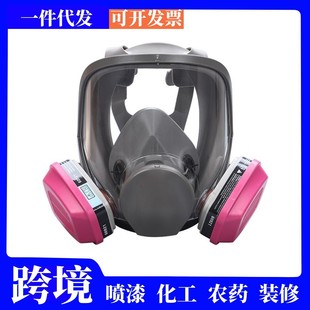 Guangzhou Wholesale Spray Paint Chemical Fire Pesticide Gas Mask Decoration Gas 6800+60921 Same Style Mask