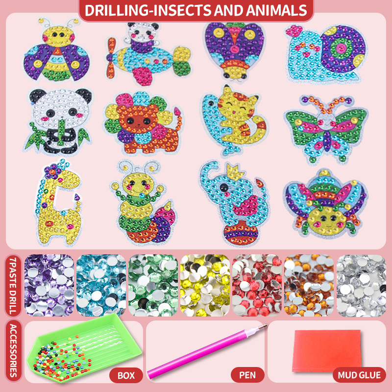 DIY 포인트 드릴/동물 시리즈