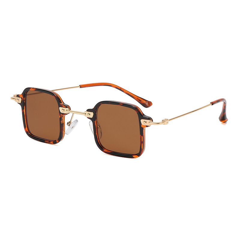 2022 nuevas gafas de sol cuadradas de moda para hombres y mujeres gafas de sol de hip hop gafas de sol cuadradas pequeñas europeas y americanas gafas de luz anti-azul
