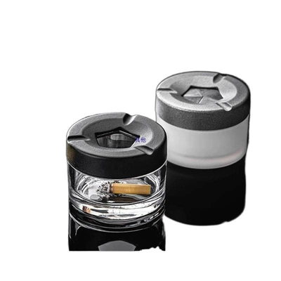 Car ashtray, glass ashtray for car, home
