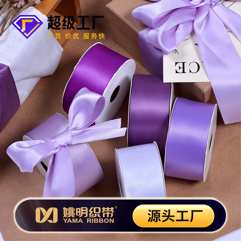 Yao Ming poliéster con lazo, flores, flores, cintas de seda, envases, accesorios de ropa, pasteles, envases de regalo, cintas