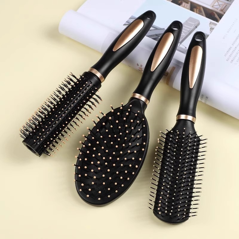 エアバッグコーム、マッサージコーム、カーリーヘアコーム、女性専用ロングヘア頭皮経絡エアクッションコーム、家庭用男性用静電気防止コーム|undefined