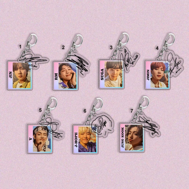 Bts Peripherals Bts Min Yoongi Jung Kook Park Jimin Kim Taehyung Keychain Pendant 1359