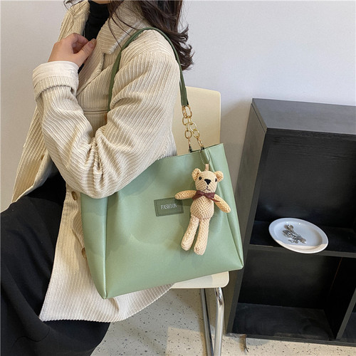 Atmospheric commuting fashion this year's popular handbag  spring and summer new make-up bag simple shoulder tote bag