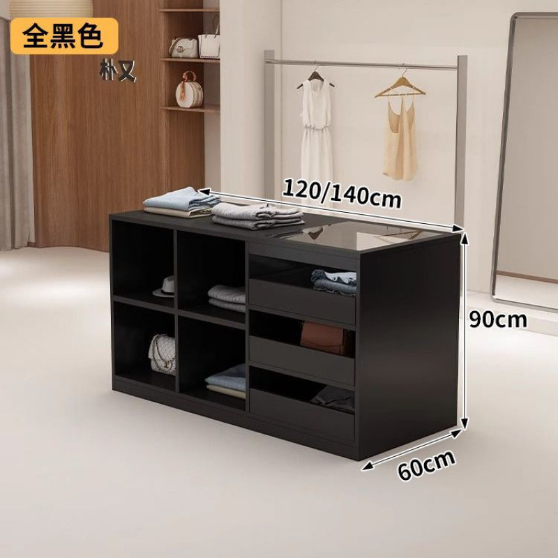 SJ衣料品店中島キャビネットレジカウンターガラス装飾品付きジュエリーディスプレイキャビネット流水テーブルディスプレイテーブルバーテーブル|undefined
