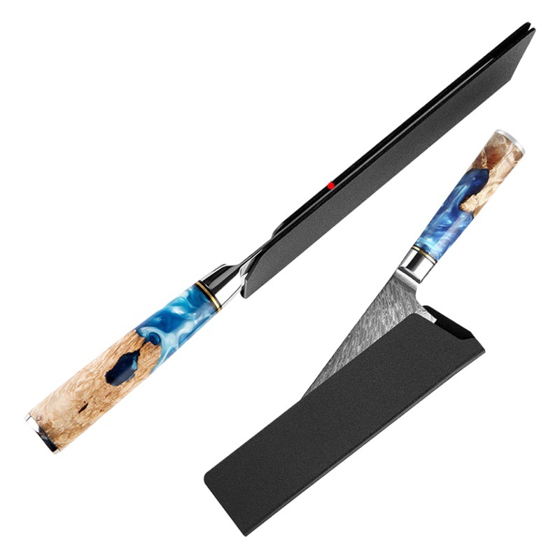 Yangjiang guanrui cuchillo chef universal ABS cuchillo clip multi-tamaño cuchillo cubierta protectora cuchillo funda fábrica de suministro transfronterizo