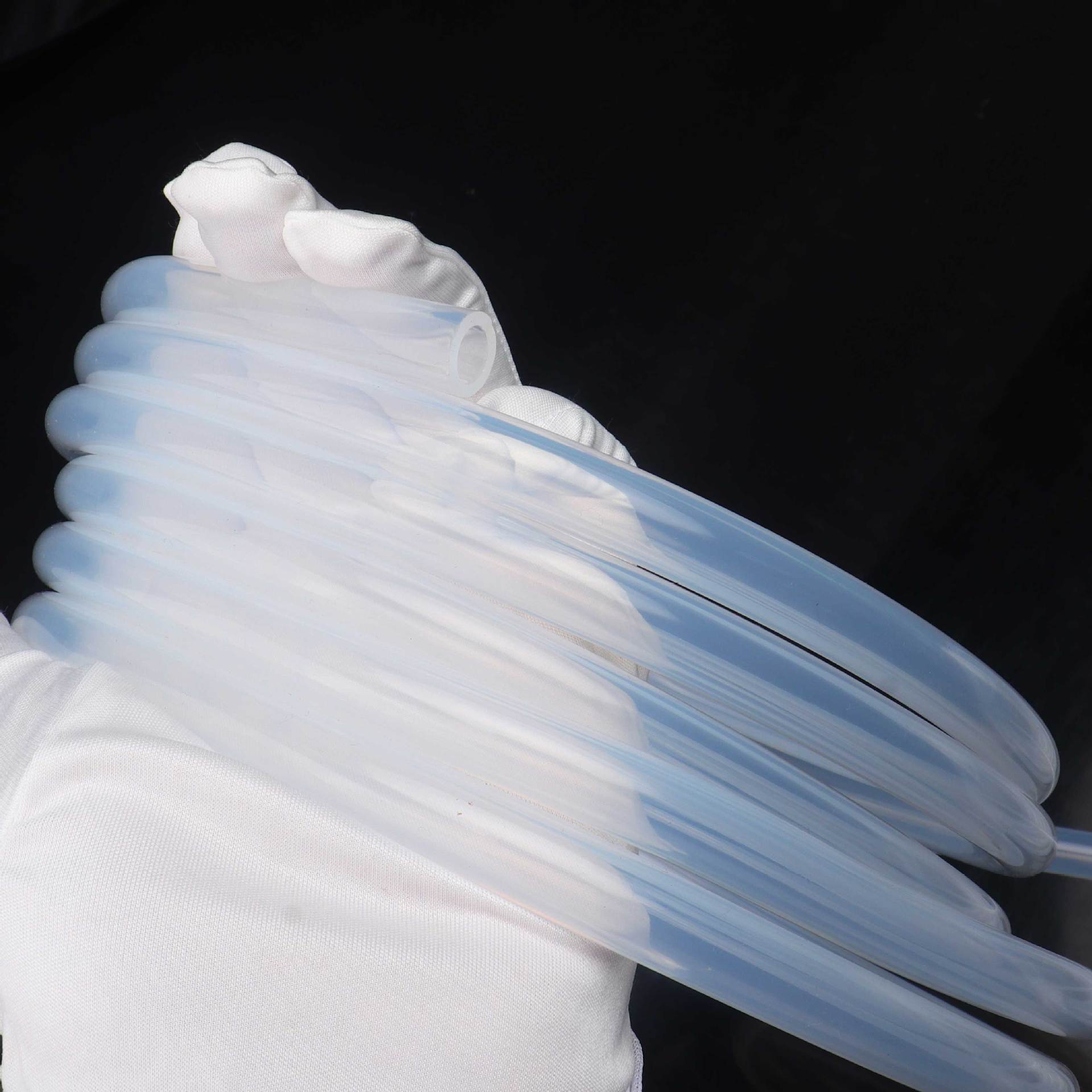 进口高回弹蠕动泵硅胶管13#~92#国标透明液体输送耐磨硅胶软管