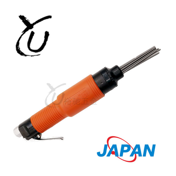 日本日东气动高速多针束气錾除锈枪直式除锈机JT-20通用型剥离