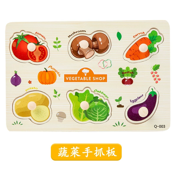 Vegetable hand grabbing