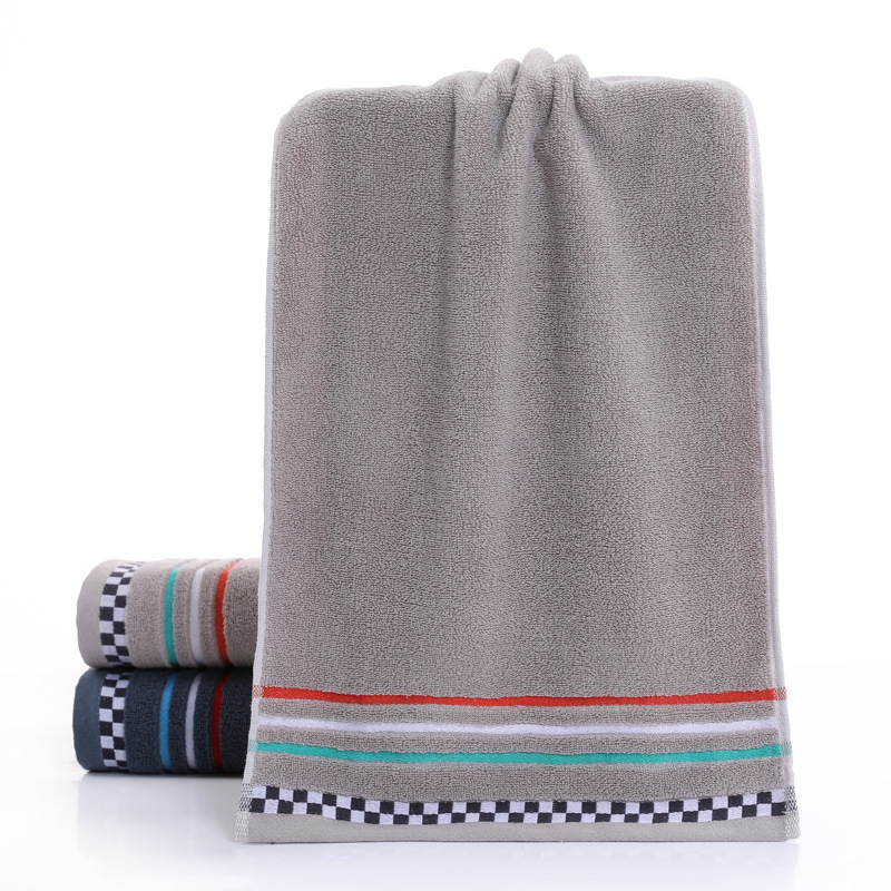 Serviette de visage en coton douce et absorbante pour bain maison_voghion.com