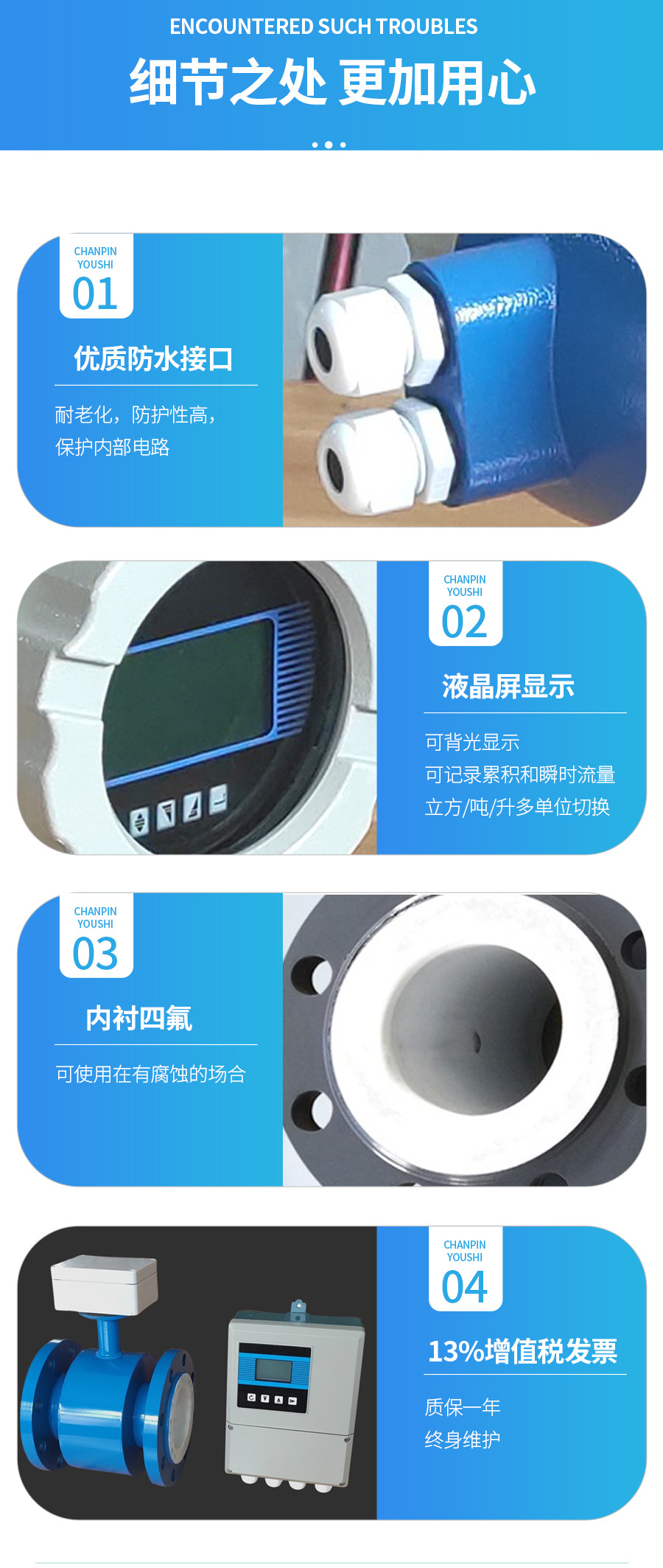 智能电磁流量计