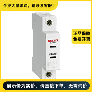 Delixi Electric Rail Socket Dz47X Analog Socket Single-Phase Two-Pole 10A |   Dz47X210