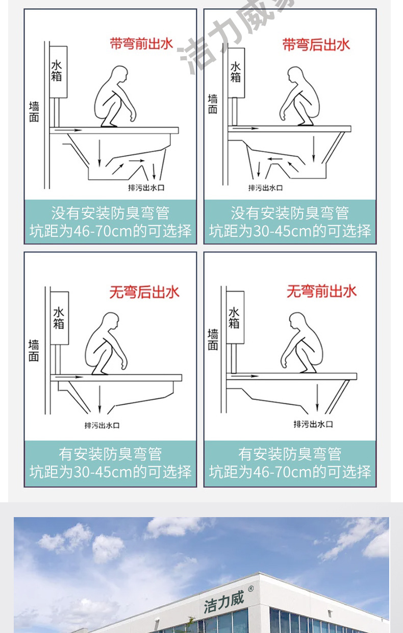 High-pressure injection molded water tank squat toilet, hidden and concealed water tank factory direct sales undefined