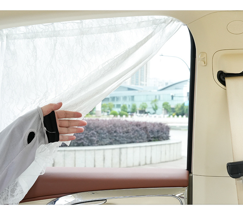 Car sunshade partition curtain summer sunscreen heat insulation baby sleep car front and rear row privacy curtain car partition curtain wholesale