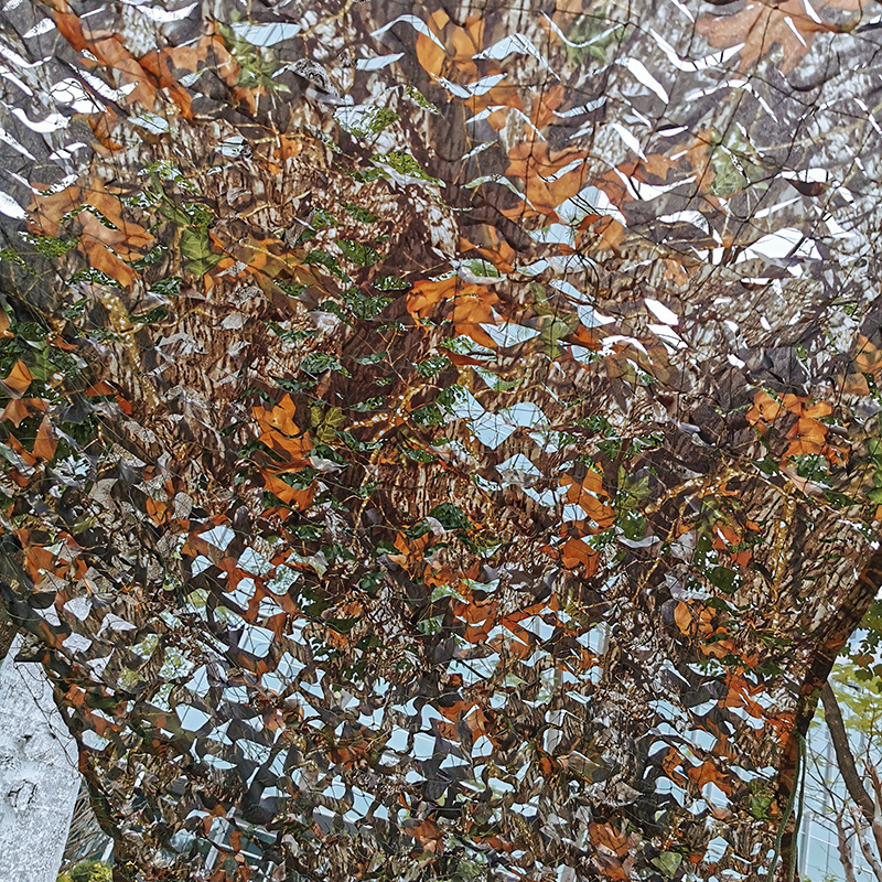 Outdoor tactical camouflage network 3D leaf bionic web hidden network hidden network 3