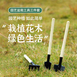 盆栽小铲子种花养花园艺工具种植多肉工具迷你三件套家用园艺工具