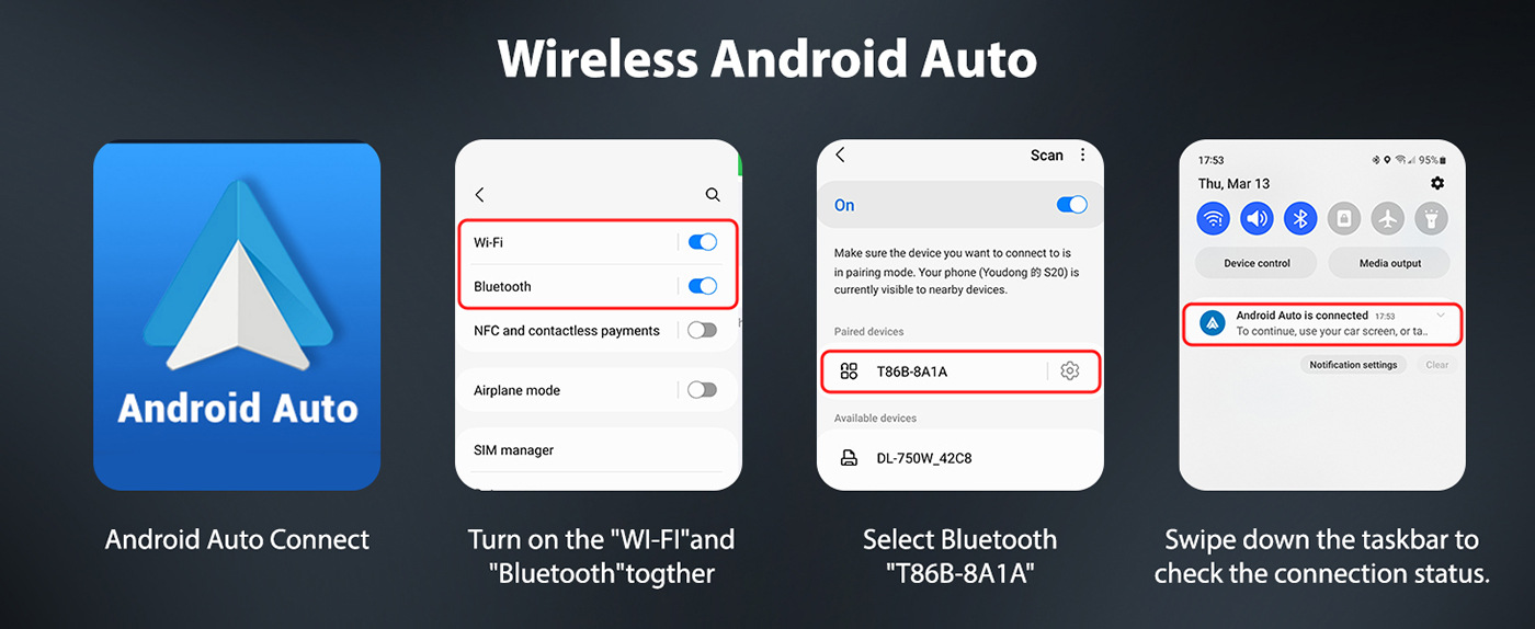 Cross-Border Portable Gps Navigation Android Carplay 7inch / 9inch Wifi Version Bluetooth Supports Netflix