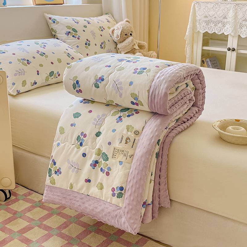 북부 야생화 안개