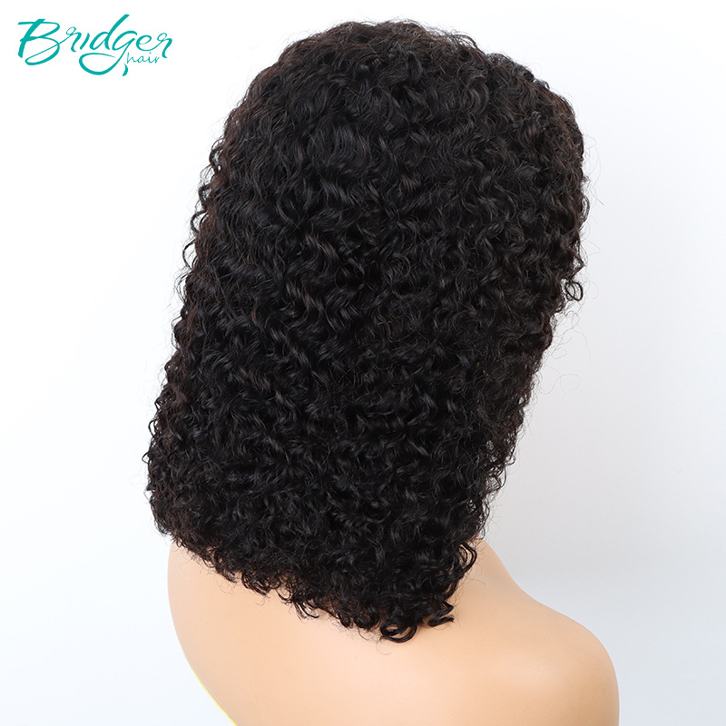 13*4-es öltéssel készült, dupla húzású, BOB jerry göndör élő hajból készült parókák_voghion.com