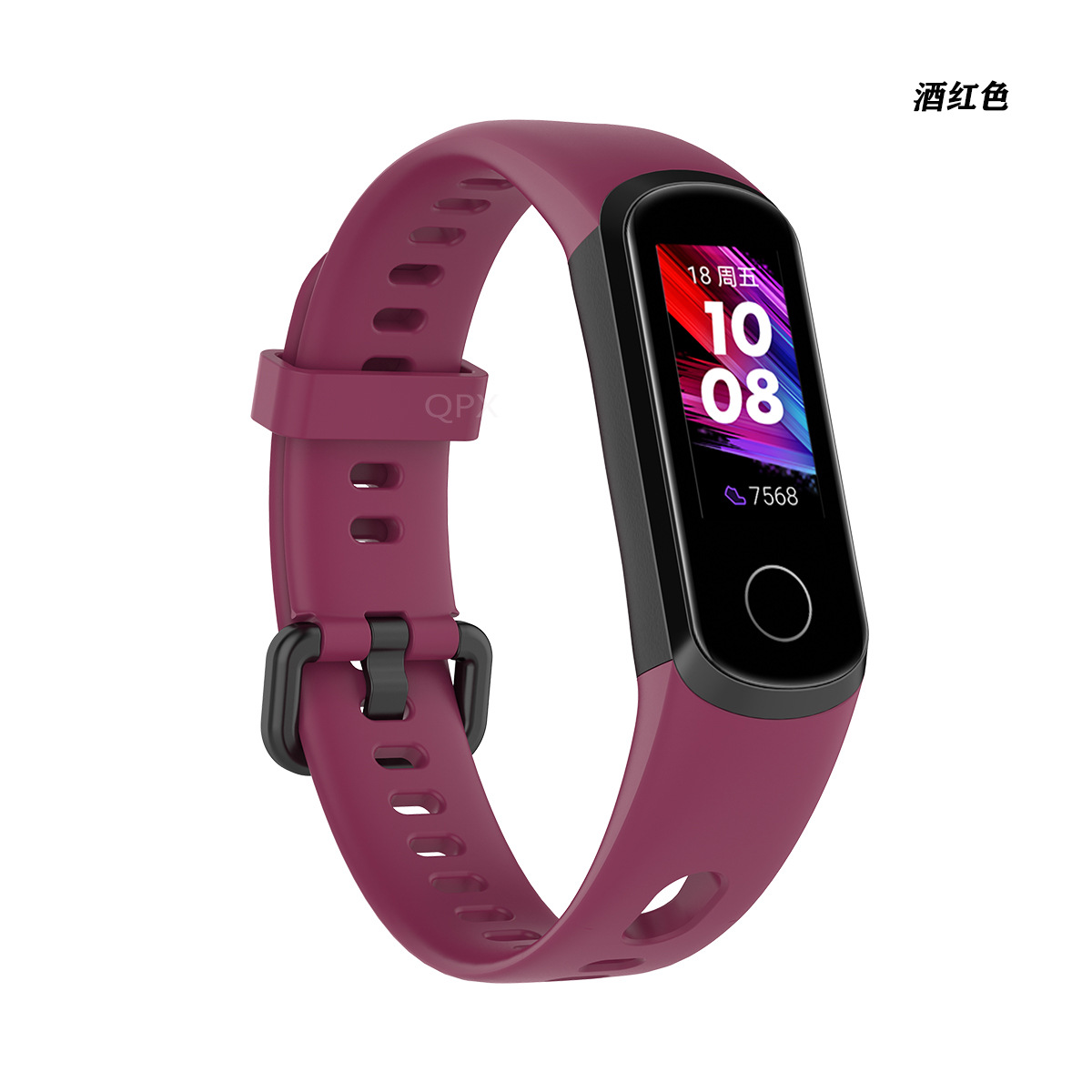 For Huawei Bracelet 4 Replacement Wristband Glory 5i Silicone Strap Smart Bracelet Wristband Smart Wear Equipment