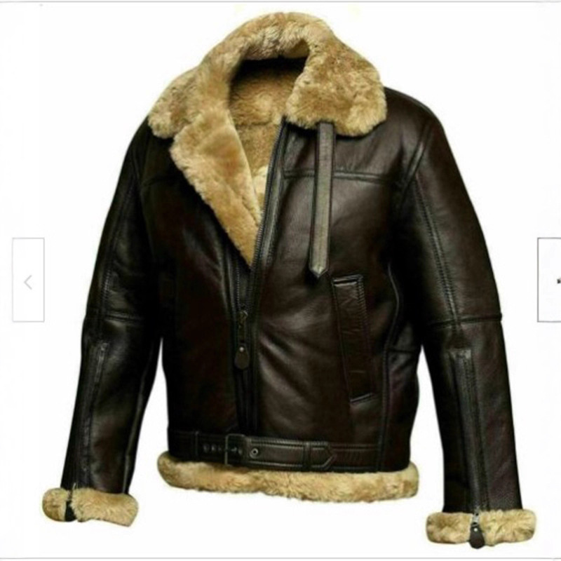 Aliexpress Independent Site Wish Youth Casual Three-Dimensional Patch Pocket Zipper Lapel Fleece-Lined Thickened Men's Leather Jacket Workwear Aliexpress Independent Site Wish Youth Casual Three-Dimensional Patch Pocket Zipper Lapel Fleece-Lined Thickened Men's Leather Jacket Workwear