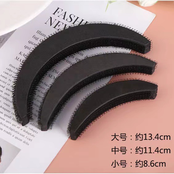 Coreano de alto cráneo invisible cabello flojo artefacto almohadilla de cabello almohadilla de cabeza raíz de cabello elevación pegatina de fleja clips para niños