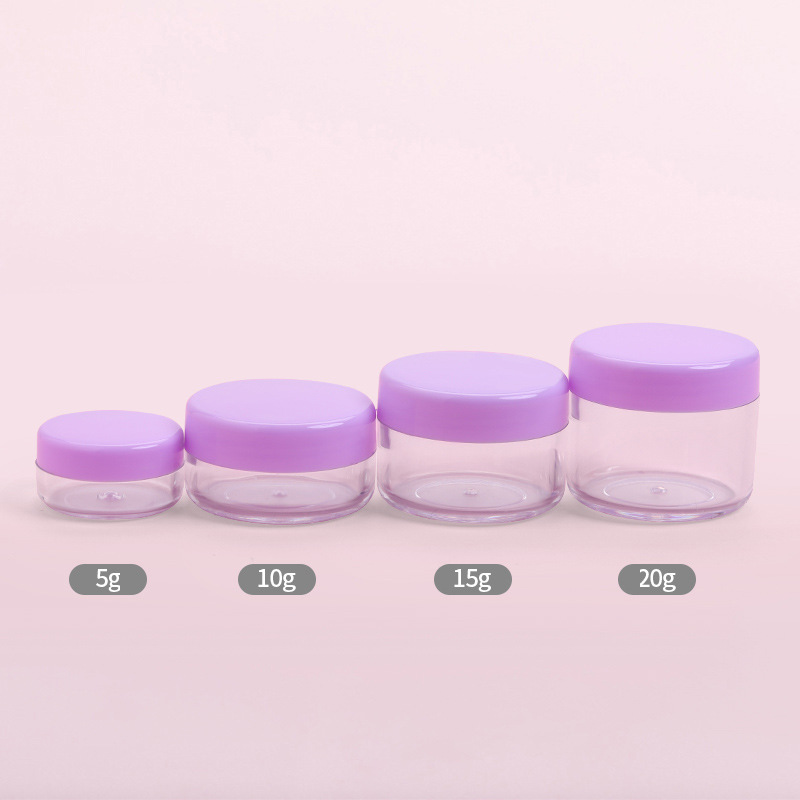 5g10g15g20g botella de crema caja de crema facial botella de polvo de cebolla dorada botella de viaje subenvasada cosmética envasada subenvasada