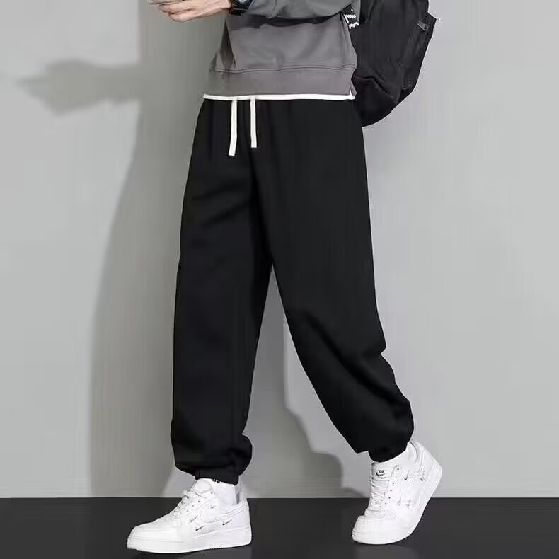 Tousled Pants Black
