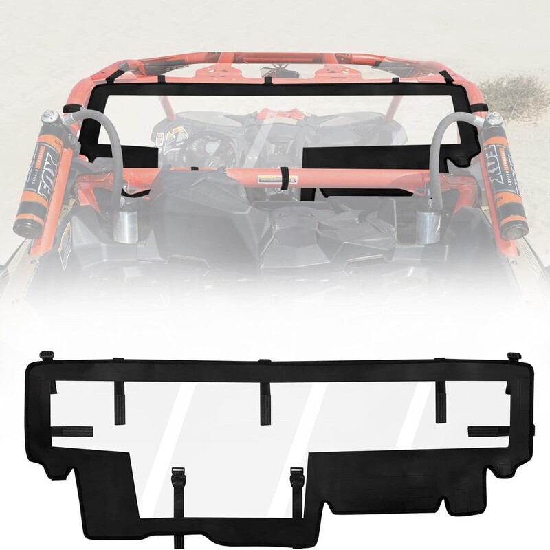 Utv Soft Rear Windshield for Can Am Maverick X3 X3 Max Xrs Xds Turbo Utv Soft Rear Windshield for Can Am Maverick X3 X3 Max Xrs Xds Turbo