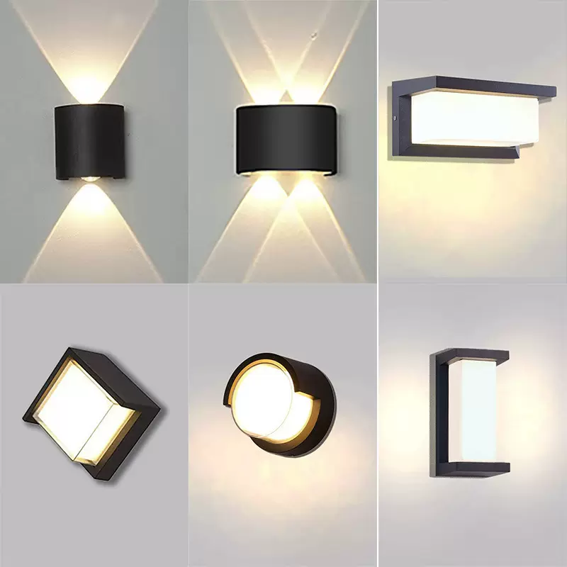 防水壁灯庭院户外过道床头楼梯阳台室外走廊床头灯别墅led壁灯