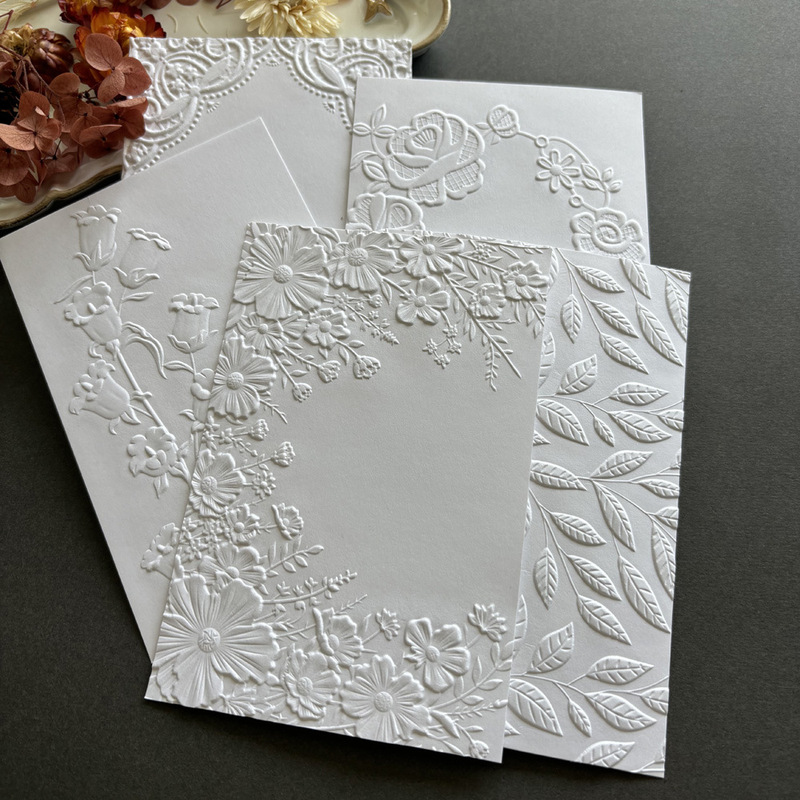 リーフ 3D テクスチャボードプラスチック凹凸エンボスボードエンボス加工エンボス印刷クリップフォトアルバムグリーティングカードハンドブックテンプレート|undefined