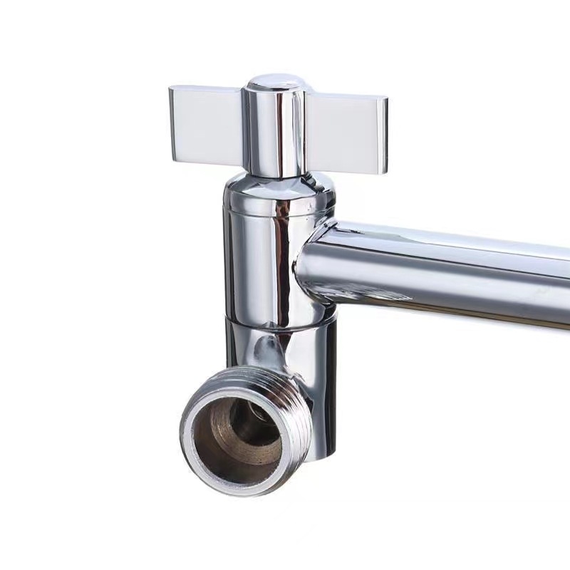 The copper electroplated for foreign trade can be extended with an extended rod for the movable arm of the shower head and the adjustable bracket rod for the shower head Item Picture