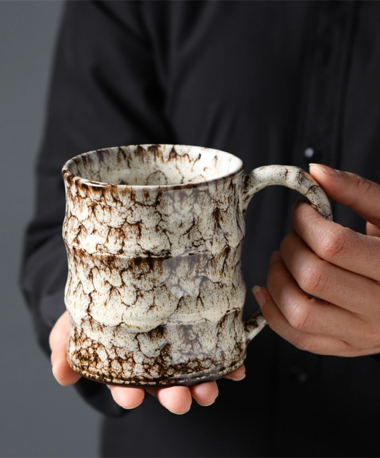 Ceramic Coffee Mug Nordic Creative Style Large Capacity Cup_voghion.com