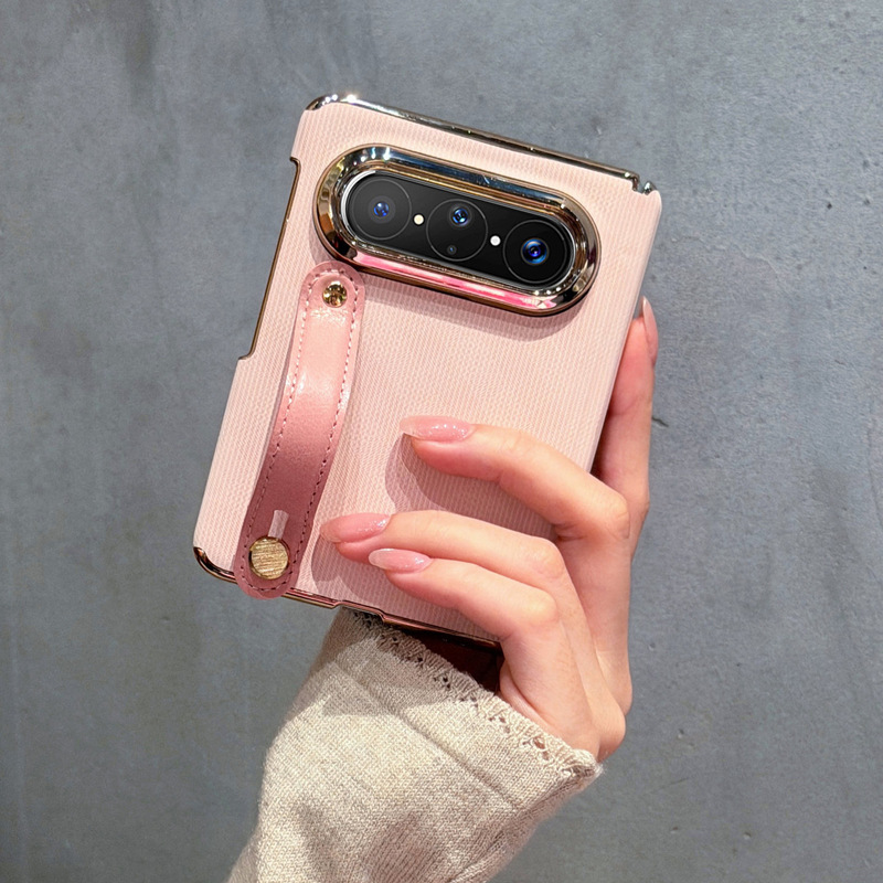 Puraxmax Mobile Phone Case Is Suitable for Huawei Handheld Wristband Foldable Screen Protective Case with Magnetic Dual-Axis Hinge Shell