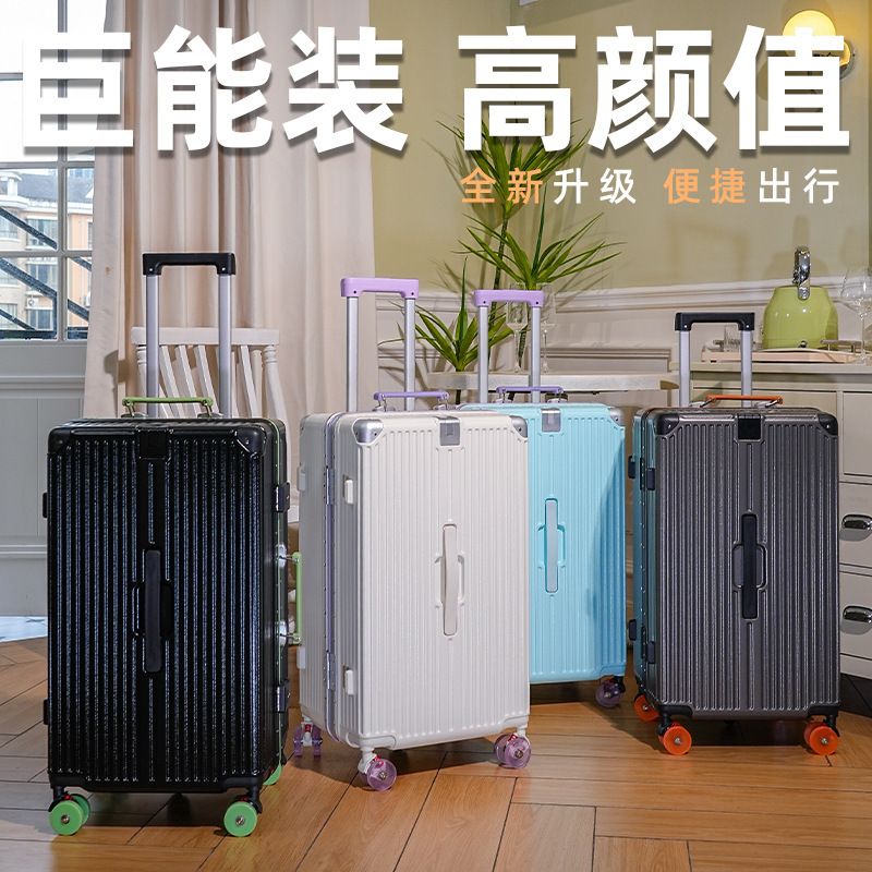 2025 Durable Thick Five-Wheel Explosion-Proof Large-Capacity Suitcase for Women 28-Inch Universal Wheel Thickened Trolley Case Lightweight Travel Luggage 2025 Durable Thick Five-Wheel Explosion-Proof Large-Capacity Suitcase for Women 28-Inch Universal Wheel Thickened Trolley Case Lightweight Travel Luggage