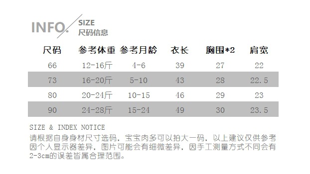 夏天裙子尺码表