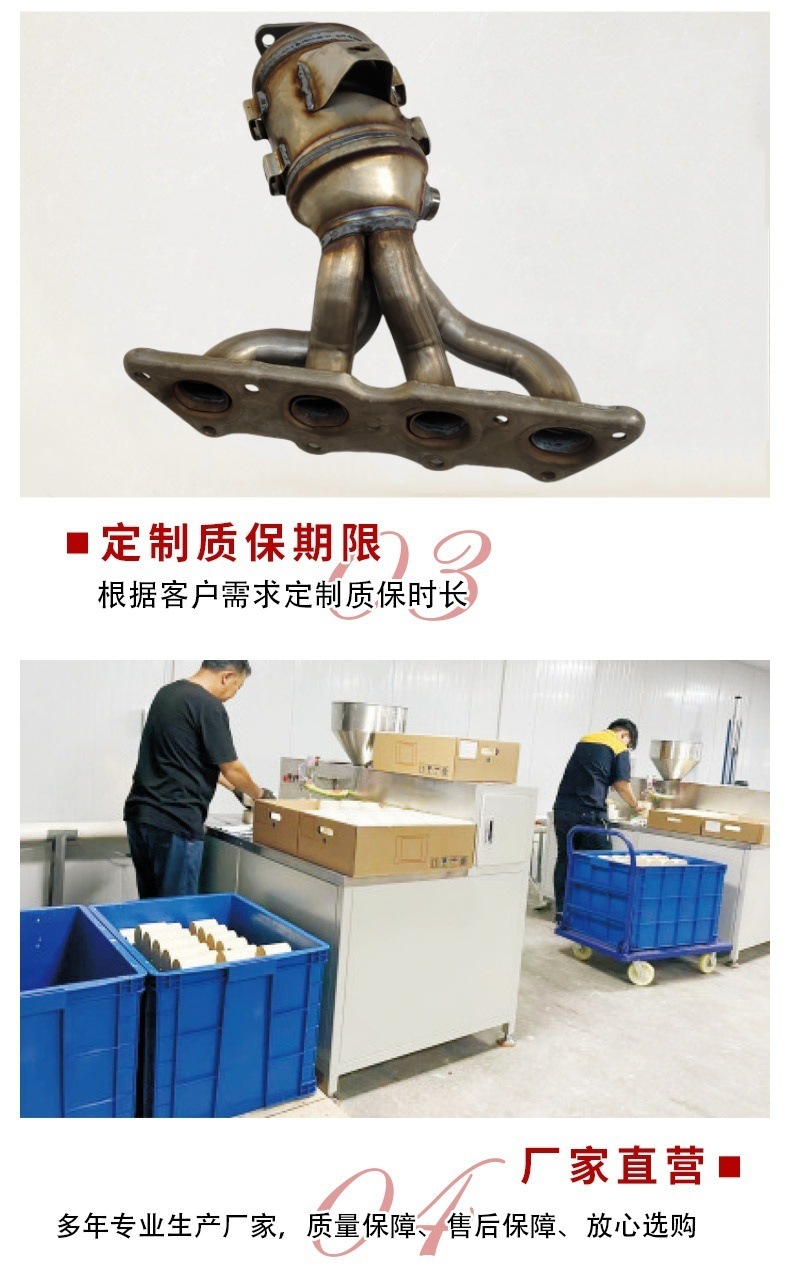Customized Three-Way Catalytic Converter for the First Generation I20 Model from 12 to 17 Years, Annual Review, Car Exhaust Purifier